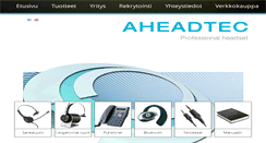 Desktop Screenshot of aheadtec.fi
